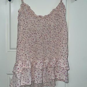 Floral tank top